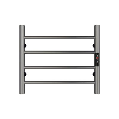 Maxonor IDEAL Электрический полотенцесушитель 350х500 PL-TRE10SS4-9 (50) Матовый графит от интернет-магазина Purezza 