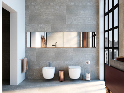 Ceramicanova Play Подвесное биде CN3002 Белый от интернет-магазина Purezza 