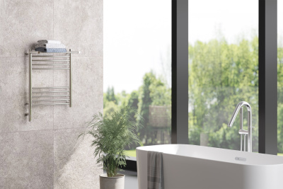 Сунержа Богема с полкой 3.0 Электрический полотенцесушитель 600х500 от интернет-магазина Purezza 