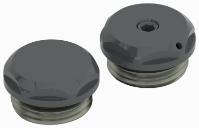 Сунержа Спускной клапан / Заглушка (d 25 мм / G 1/2" НР / 2 шт.) 7021-1201-0000 Черно-серый от интернет-магазина Purezza 