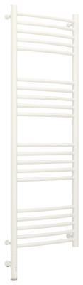 Сунержа Богема 3.0 выгнутая Электрический полотенцесушитель 1200х400 Матовый белый от интернет-магазина Purezza 