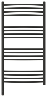 Сунержа Богема 3.0 выгнутая Электрический полотенцесушитель 1000х500 Темный титан муар от интернет-магазина Purezza 