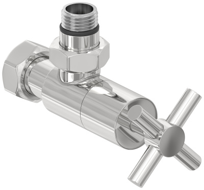 Сунержа Вентиль угловой крест G 1/2" НР х G 3/4" НГ 00-1408-1234 от интернет-магазина Purezza 