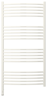 Сунержа Богема 3.0 выгнутая Электрический полотенцесушитель 1200х600 Белый от интернет-магазина Purezza 