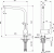 Ideal Standard CERALOOK Однорукоятковый смеситель для кухни BC174AA от интернет-магазина Purezza 
