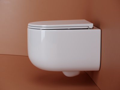Ceramicanova Ulma Rimless Подвесной унитаз CN4006 Белый от интернет-магазина Purezza 