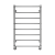 Terminus Евромикс П8 Водяной полотенцесушитель 800х500 4670078530165 Нержавеющая сталь от интернет-магазина Purezza 