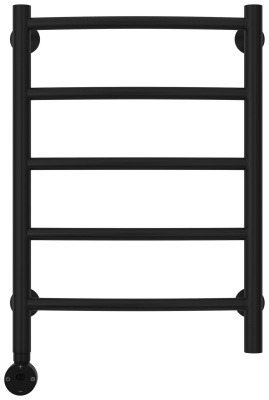 Стилье Формат 12 Электрический полотенцесушитель 600х400 Матовый черный от интернет-магазина Purezza 