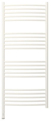 Сунержа Богема 3.0 выгнутая Электрический полотенцесушитель 1200х500 Матовый белый от интернет-магазина Purezza 