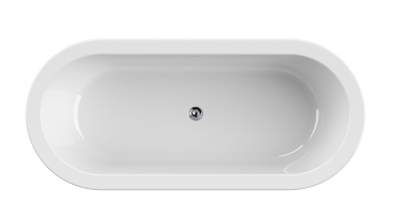 Cezares SLIM Акриловая ванна 180х80х60 CENTRAL-180-80-60-NERO-SET Черный от интернет-магазина Purezza 