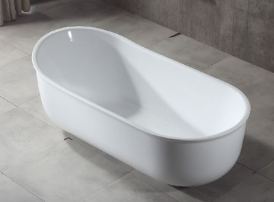 Maxonor LINDO Акриловая ванна 1700х800х630 PL-BT1713 Белый от интернет-магазина Purezza 