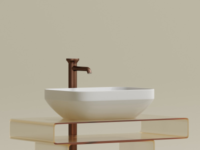 Ceramicanova Element Умывальник чаша накладная прямоугольная 49,5х37 CN6055 Белый от интернет-магазина Purezza 