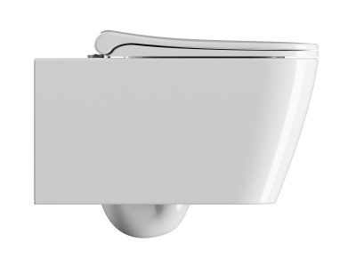 GSI NUBES Унитаз подвесной безободковый 9615FR511 Белый глянцевый от интернет-магазина Purezza 