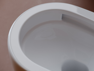 Ceramicanova Up Подвесной унитаз, безободковый, смыв торнадо CN4007 Белый от интернет-магазина Purezza 