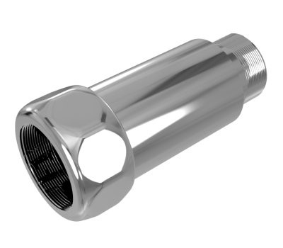 Terminus Прямой соединитель для полотенцесушителя г/ш 3/4"х1/2" 4620768887567 Нержавеющая сталь от интернет-магазина Purezza 