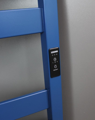 INDIGO Attic Полотенцесушитель электрический 600х500 LСLATCE60-50MFRt Лазурно-синий от интернет-магазина Purezza 