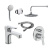 Ideal Standard BD003AA ALPHA Промо комплект 7 в 1 (A7185AA + BC486AA + B9442AA +B9445AA+B9403AA+ B964952AA + A2406AA) от интернет-магазина Purezza 