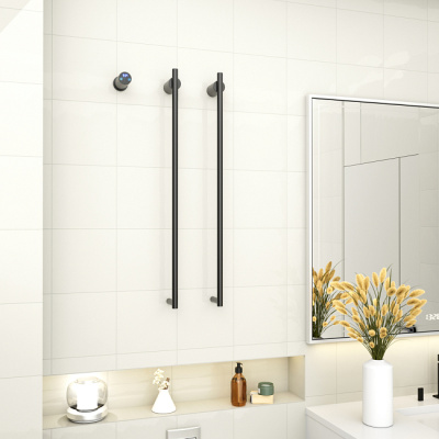 Maxonor EASY Электрический полотенцесушитель 1000х355 PL-TRE07BR2-9 (30) Матовый графит от интернет-магазина Purezza 