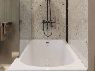 Cezares ECO-155-70-41-W37 Акриловая ванна пристенная 155х70 от интернет-магазина Purezza 