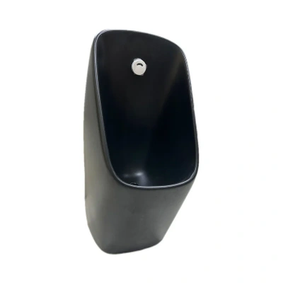 SantiLine Писсуар настенный, функция электронного смыва SL-6004MB Черный матовый от интернет-магазина Purezza 