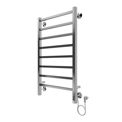 Terminus Ватикан П8 Электрический полотенцесушитель 850х500 4670078544452 Нержавеющая сталь от интернет-магазина Purezza 