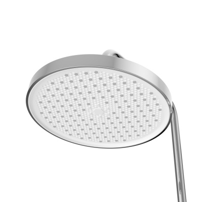 Belbagno ALBANO Душевая стойка со смесителем и изливом, верхним и ручным душем ALBANO-VSCM-CRM от интернет-магазина Purezza 