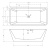 ABBER Акриловая ванна 170x80x58 AB9212-1.7 от интернет-магазина Purezza 