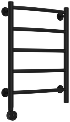 Стилье Формат 12 Электрический полотенцесушитель 600х400 Матовый черный от интернет-магазина Purezza 