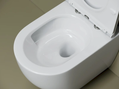 Ceramicanova Амато (Amato) Унитаз подвесной торнадо, с сиденьем микролифт, белый. арт. CN4013T от интернет-магазина Purezza 