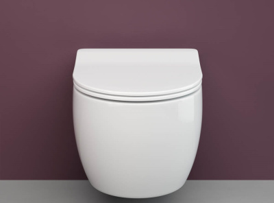 Ceramicanova Play Rimless Подвесной унитаз CN3001 Белый от интернет-магазина Purezza 