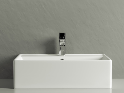Ceramicanova Element Умывальник чаша накладная прямоугольная 59х44,5 CN6046 Белый от интернет-магазина Purezza 