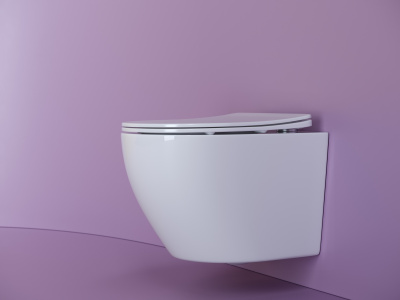 Ceramicanova Uno Rimless Подвесной унитаз CN11001 Белый от интернет-магазина Purezza 