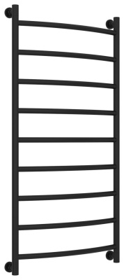 Сунержа Галант+ Водяной полотенцесушитель 1200х600 31-0200-1260 Матовый черный от интернет-магазина Purezza 