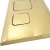 Rea F Gold Кнопка для инсталляции REA-E9853 Золото от интернет-магазина Purezza 