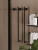 Maxonor EASY Электрический полотенцесушитель 1000х355 PL-TRE07BR2-9 (30) Матовый графит от интернет-магазина Purezza 