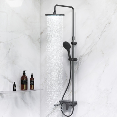 AM.PM Like Душевая система F0780722 Черный от интернет-магазина Purezza 