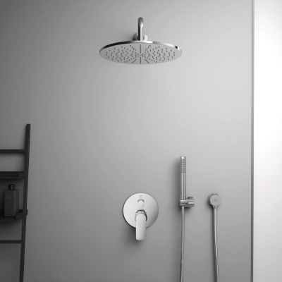 Ideal Standard IDEALRAIN Круглый верхний душ 300 мм, легкоочищаемый A5803AA от интернет-магазина Purezza 
