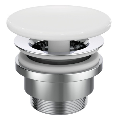 Ideal Standard IPALYSS Донный клапан типа FREE FLOW для умывальников E211401 Белый от интернет-магазина Purezza 