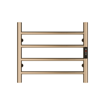Maxonor IDEAL Электрический полотенцесушитель 350х500 PL-TRE10SS4-6 (50) Матовое золото от интернет-магазина Purezza 
