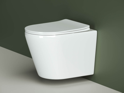 Ceramicanova Highlight Подвесной унитаз CN1804 Белый от интернет-магазина Purezza 