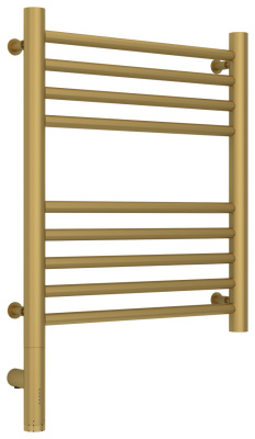 Сунержа Богема 3.0 прямая Электрический полотенцесушитель 500х400 Матовое золото от интернет-магазина Purezza 