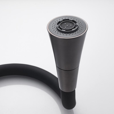 Shevanik Гибкий излив для смесителя S543T-3 SC13T Оружейная сталь от интернет-магазина Purezza 