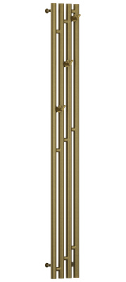 Сунержа Кантата 3.0 Электрический полотенцесушитель 1500х159 Состаренная бронза от интернет-магазина Purezza 