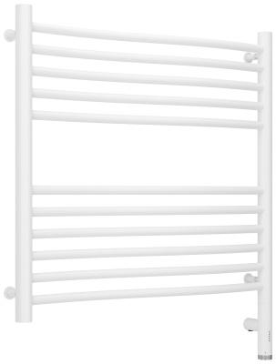 Сунержа Флюид 3.0 Электрический полотенцесушитель 600х600 Матовый белый от интернет-магазина Purezza 