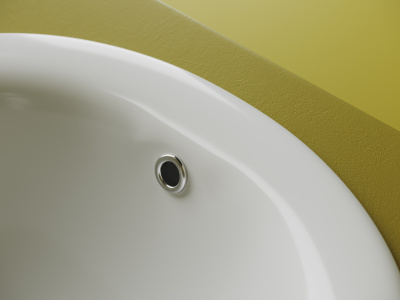 Ceramicanova Sun Раковина встраиваемая сверху овальная с переливом 51,5х45,5 CN6080 Белый от интернет-магазина Purezza 