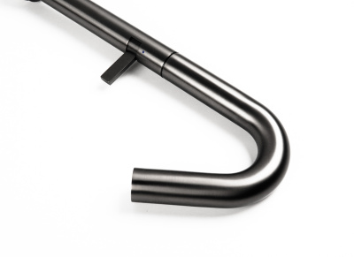 Knotlor Elixir Смеситель для накладной раковины SS-31/GM Вороненая сталь от интернет-магазина Purezza 