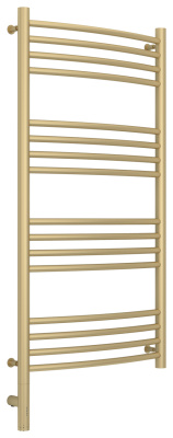 Сунержа Богема 3.0 выгнутая Электрический полотенцесушитель 1000х500 Матовая шампань от интернет-магазина Purezza 