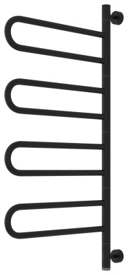 Сунержа Парео 4.0-4С Электрический поворотный полотенцесушитель 978х535 31-0823-0978 Матовый черный от интернет-магазина Purezza 