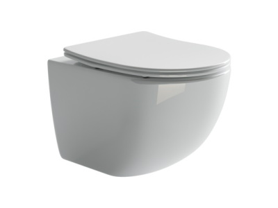Ceramicanova Forma Rimless Подвесной унитаз CN3009 Белый от интернет-магазина Purezza 