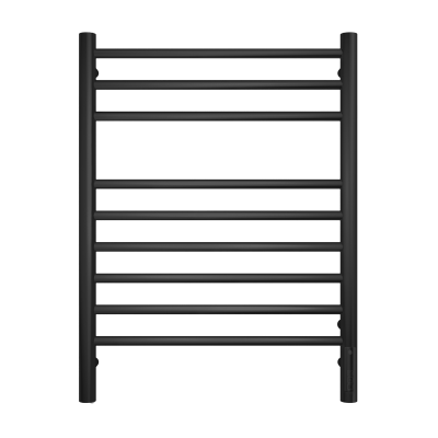 Terminus Аврора П9 Электрический полотенцесушитель 700х500 4670078527240 Матовый черный от интернет-магазина Purezza 